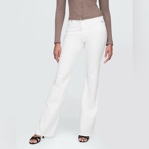 GAP Vintage Flare High Rise Jeans - White Size 10R/30